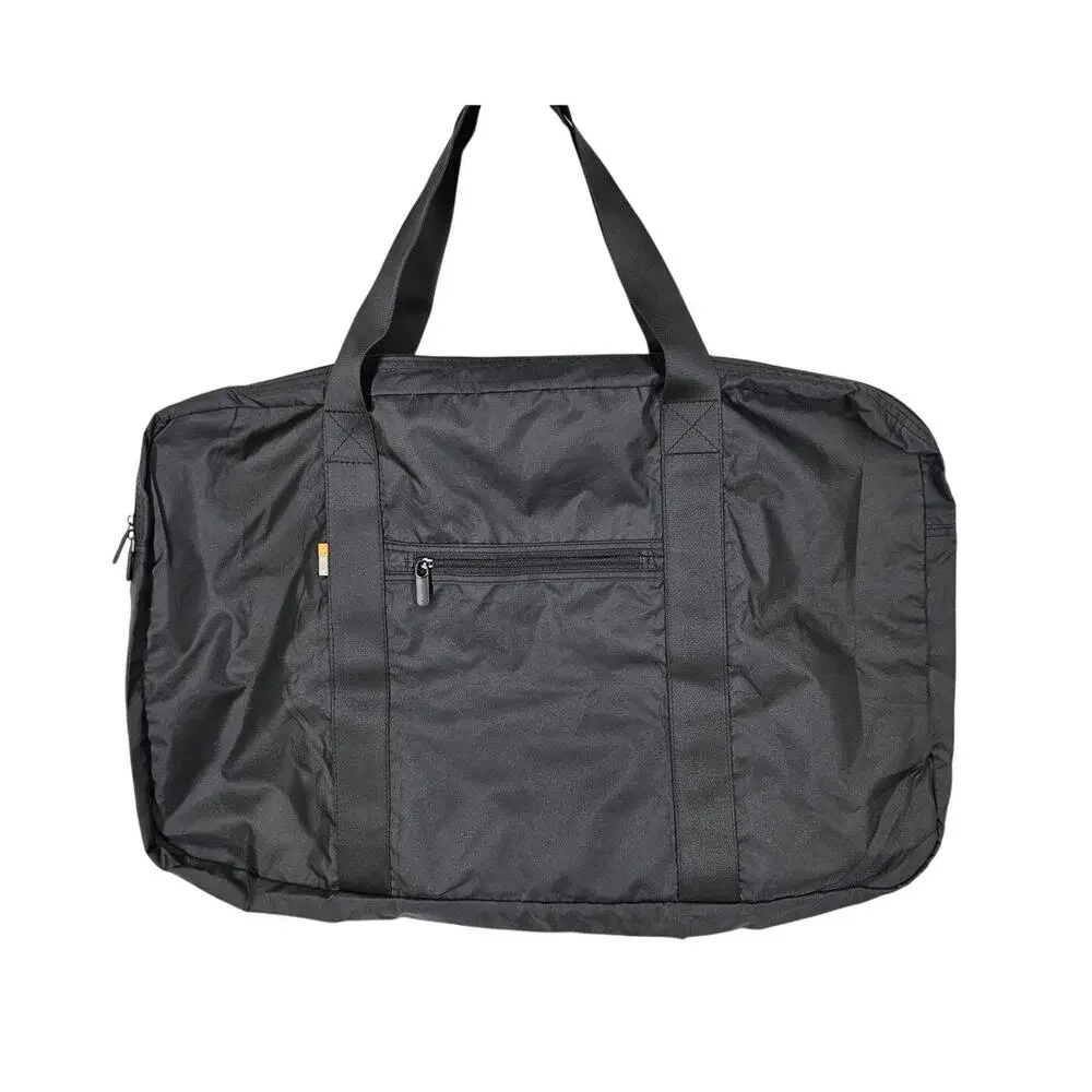 BLOOM COCO GO CARRYBAG – BLACK DUFFLE – CONVENIENT PACKABLE POUCH – MULTIPURPOSE